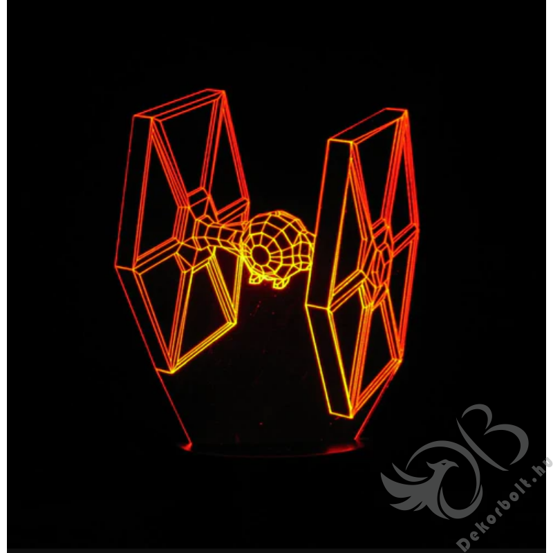 Star Wars TIE vadász LED lámpa