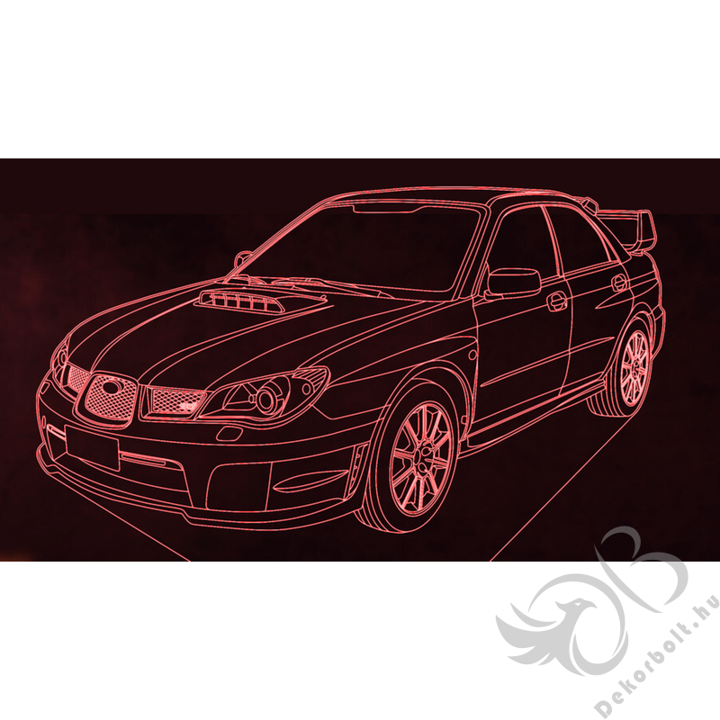 Subaru Impreza wrx STI LED lámpa