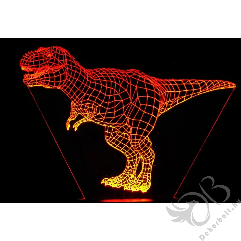 T-rex LED lámpa