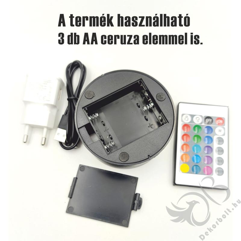 Bagoly LED lámpa