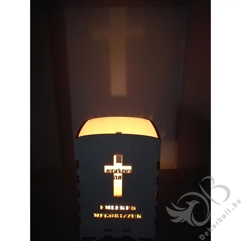 Emléked Megőrizzük MécsesTartó