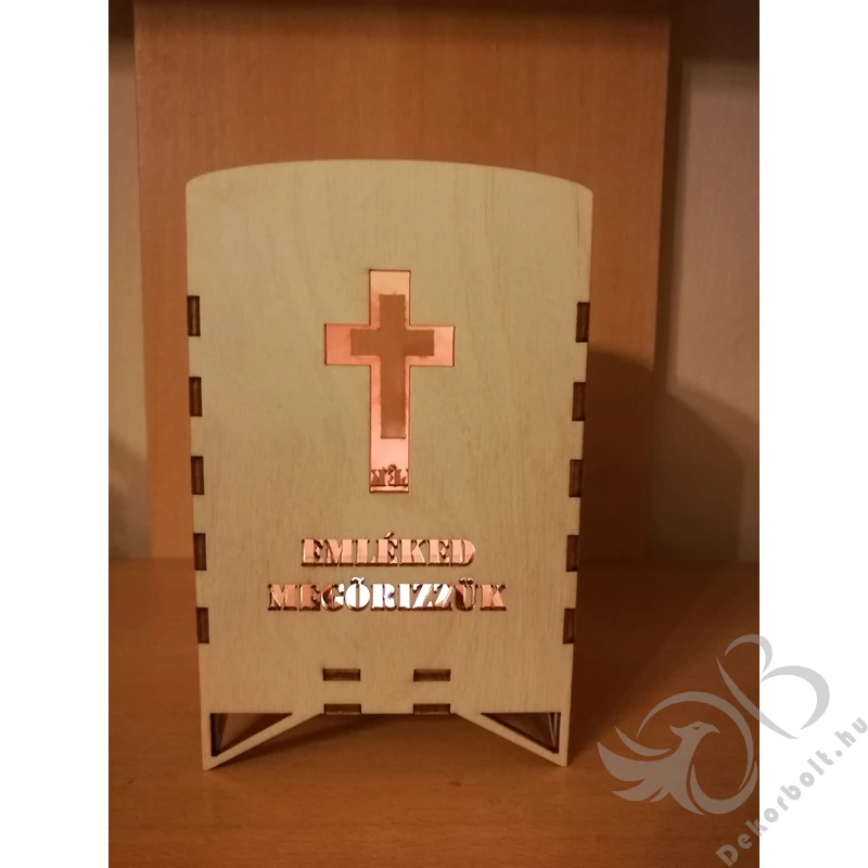 Emléked Megőrizzük MécsesTartó